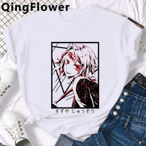 Anime Tokyo Ghoul Manga Kaneki Ken t shirt male harajuku kawaii ulzzang print grunge t shirt couple clothes tumblr