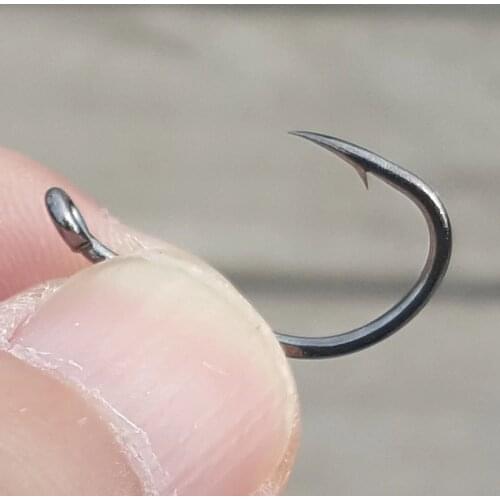 Japanese high carbon steel carp fishing hook barbed 1# 2# 4# 6# 8