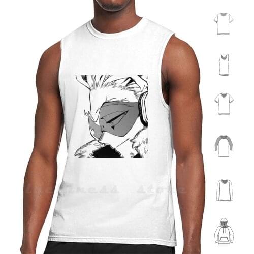 Boku No Hero Hawk Smiling Tank tops vest 100% Cotton My Hero Boku No Hero Toga Todoroki Uraraka Iida Tenya