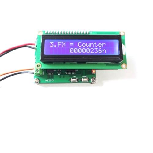 New version of frequency meter high frequency 10MHz-2.4GHz / low frequency 0-50MHz with counting function