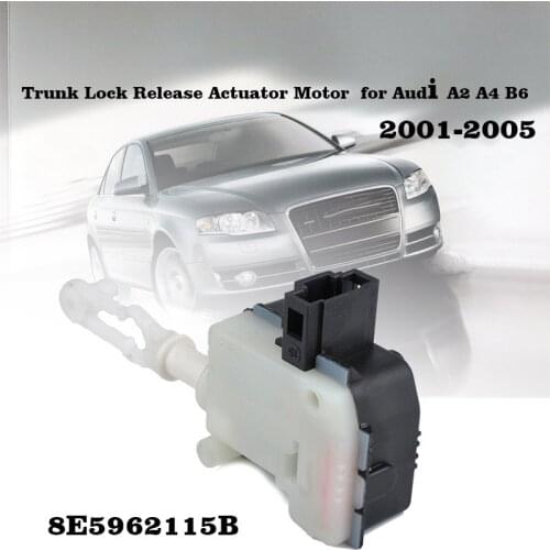 New High Quality Bootlid Trunk Tailgate Lock ServoMotor For Audi A4 8E B6 OEM:8E5 962 115B/8E5 962 115 B