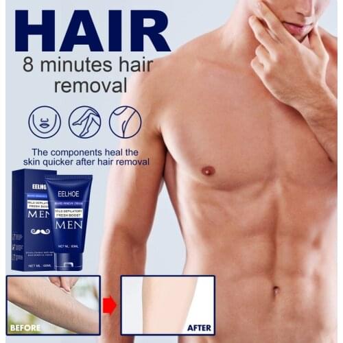 Professional Smooth Men Beard Hair Removal Cream Permanent Hair Growth Removal Inhibitor Spray Gentle Beard Depilatory Cream
