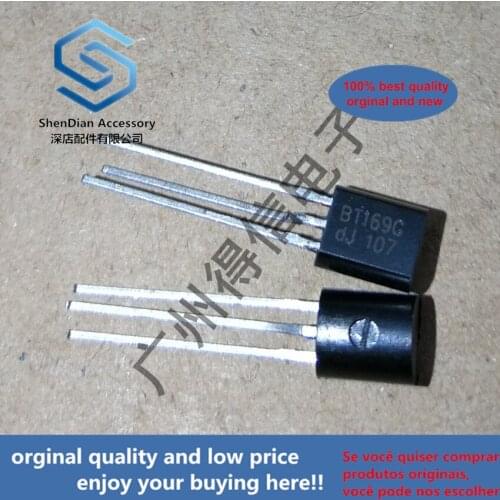 30pcs 100% orginal new BT169G BT169 169 TO-92 Thyristors logic level real photo