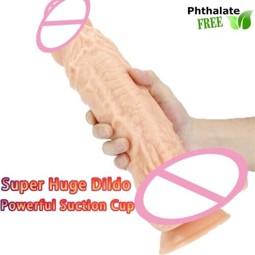 31.5cm Big Soft Dildo Sex Toy Realistic Suction Cup Penis Lesbian Dick Huge Deep Dildos For Women Gay Dildo Sex Toys