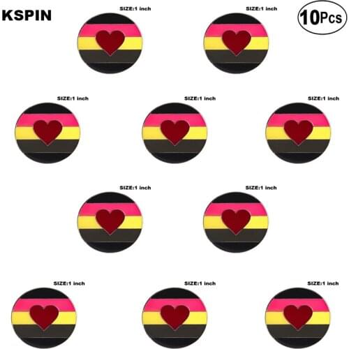 Fat Fetish Pride Lapel Pin Flag badge Brooch Pins Badges 10Pcs a Lot