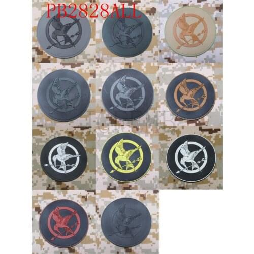 The Hunger Games Logo Military Morale 3D PVC patch