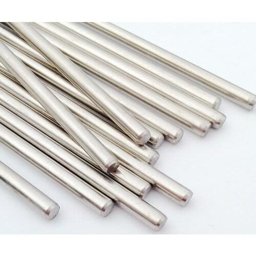 M6 1PC Metric 304 Stainless Steel Round Bar - Round Ground Shaft Rod 100mm length
