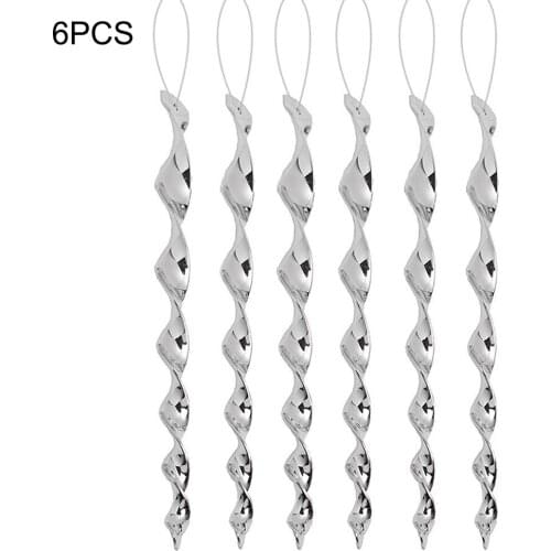 Multi-Functional Creative Explosion Bird Repellent Rod Spiral Reflective Silver Rod Bird Repeller