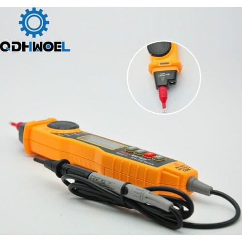 MS8211 Digital Multimeter with probe ACV/DCV Electric Handheld Tester Multitester digital professional