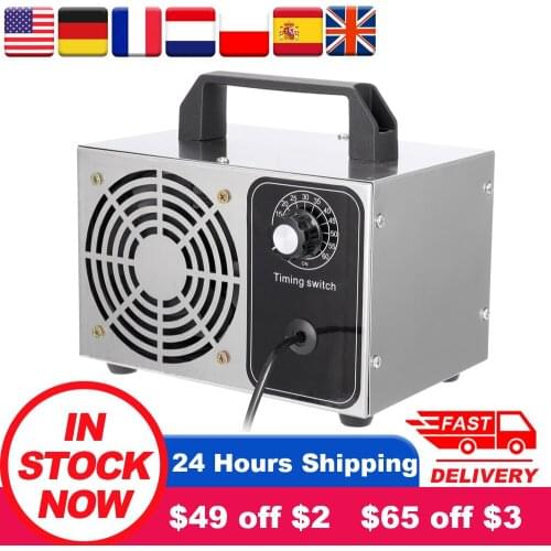 Ozone Generator Tablets Air Purifier Ozonizer with Timing Switch Purifier Ozonizer Machine For home car workshop shed bathroom