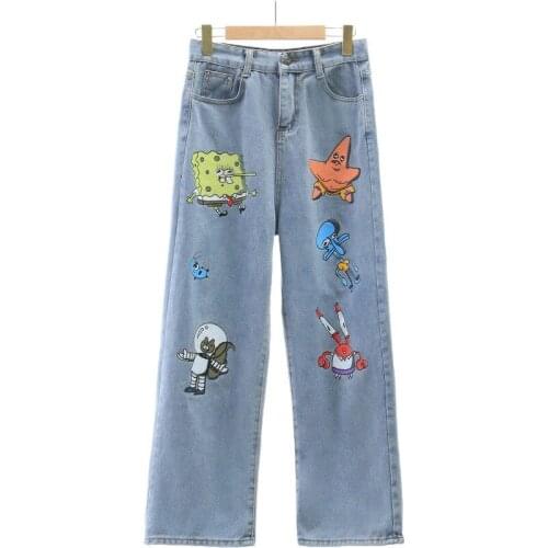 Qzmwoalxn Wide Jeans