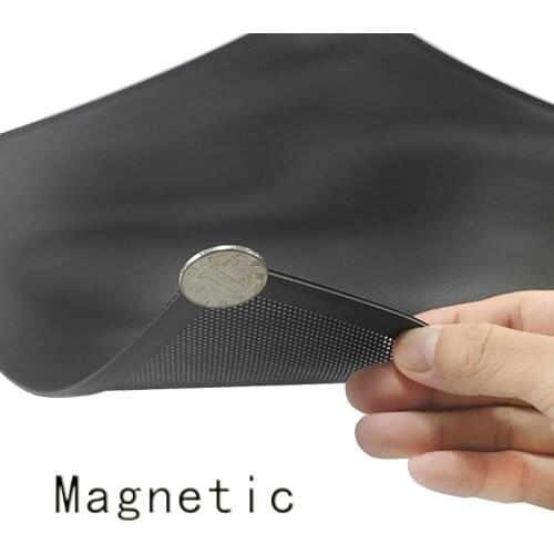 12x24CM Magnetic Dust Filter Dustproof PVC Mesh Net Cover Guard for Home Chassis PC Computer Case Cooling Fan Accessories