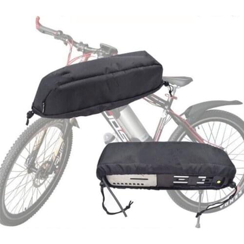 Universal Ebike Battery Waterproof Bag Dustproof Anti-mud Cover for Electric Bike Vehicle Battery Protective Cover Elastic
