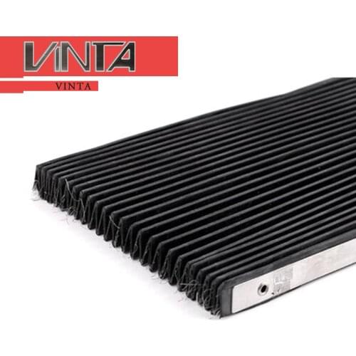 CNC Milling Machine Protective Dust Cover Rectangle Rubber Organ Board Chip Retaining Oil Resistant Baffle