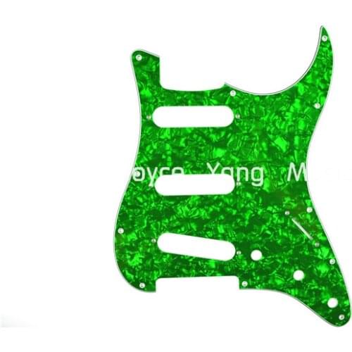 Niko Pearl Green Celluloid 4 PLY Electric Guitar Pickguard For Fender Strat Style Electric Guitar Free Shipping Wholesales
