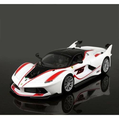1:24 24 Styles Diecast Metal Super Car Model Toys For Ferraried With Steering Wheel Control Front Wheel Steering Toy Car For Kid