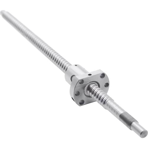1SET SFU1204 200 250 300 350 400 450 500 550 600 650 700 750 800 mm End Machined Ball Screw with 22mm Ball Nut for BK/BF10 CNC