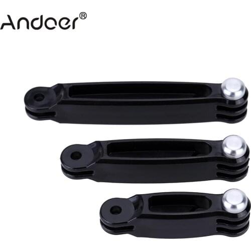 Andoer 3pcs Handheld Grip Extended Mount Arms Adapter for GoPro 4/3+/3/2/1 SJCAM Sport Camera Accessory