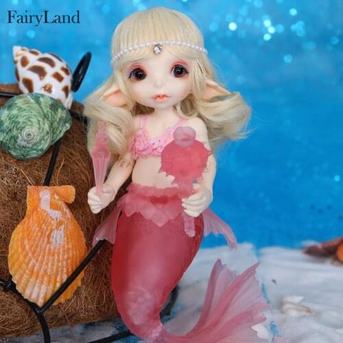 Free Shipping Realfee Mari Doll BJD 1/7 Little Mermaid Fantastic Ball Jointed Dolls Toy For Children Unique Gift Fairyland