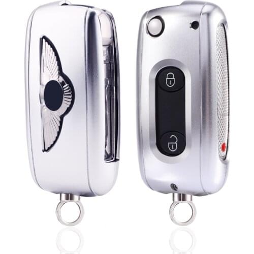 Car key case is suitable for Bentley Continental Flying Spur key case Mulsanne Tim Yue aluminum alloy shell car accessories