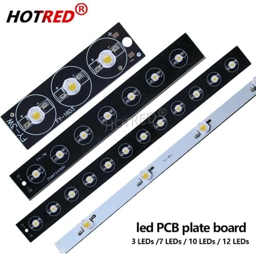 5PCS 3W 9W 12W 18W21W30W 36W Warm Natural Cool White Blue Red Green Full Spectrum LED Chip PCB Plate Board Panel for tube light