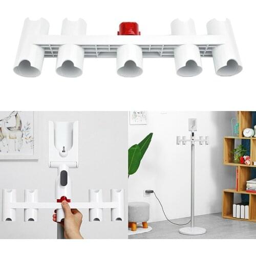 For Dyson V11 Dok Vacuum Cleaner Parts Free Punching Storage Bracket 9 Holes Vacuum Cleaner Extension Rack Free Punch Storage