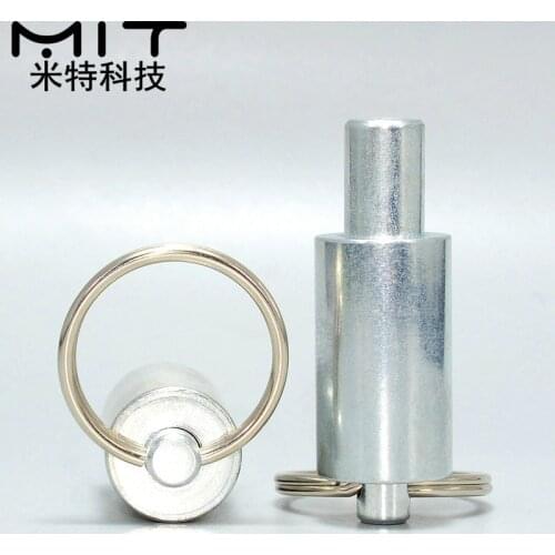 1pc Pull Ring Indexing Plunger Fixed Pin Quick Release Pins Spring Index Plungers Cylindrical Bolt Diameter M8 M10