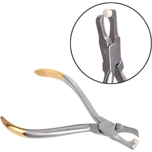 Dental Orthodontic Band Removing Pliers Dental Belt Ring Buccal Tube Bands Removal Forceps Clamp Long Tip Pliers Dentist Tools