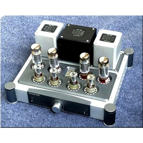 New Finished A40X2 Power Amplifier EL34 Tube Push-Pull Class A Power Amp 40W+40W