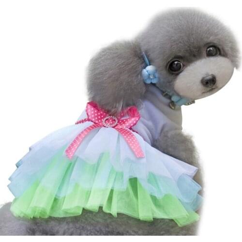 Pet clothing Fashion Dog Clothes Polyester Dogs Cats Puppy Shirts Vest Pet Apparel For Small Dogs And Cats In Wedding