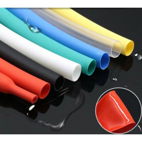 Orange 3:1 Heat Shrink Tube With Thick Glue Dual Wall Adhesive Lined Sleeve Wrap Tubing 3.2/6.4/7.9/9.5/19.1/25.4/30mm