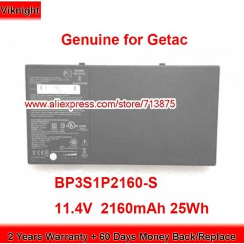 Genuine BP3S1P2160-S Battery 441857100001 for Getac F110 Laptop 11.4V 2160mAh 25Wh