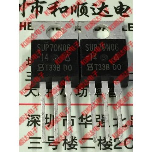 New Original 5pcs / SUP70N06-14 TO-220 60V 70A