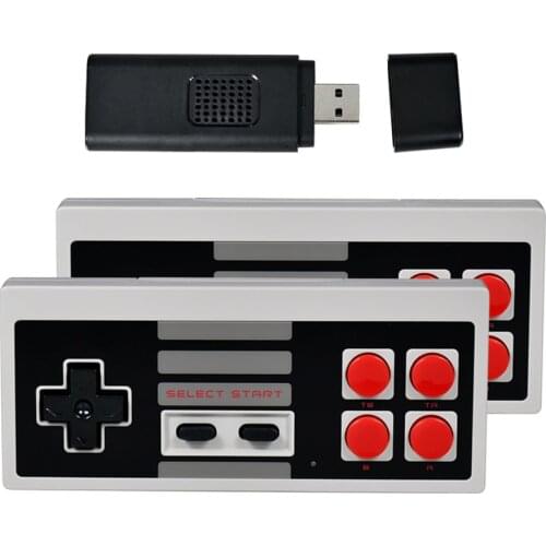 Powkiddy USB Retro Portable Mini Handheld Video Game Console With Built-in 620 Game Dual Controller TV Stick Controller Joystick