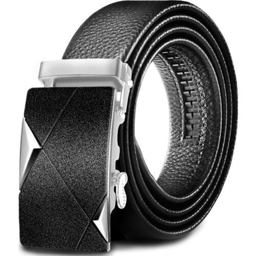 New Product Promotion Belt Men Belt High Leather Fashion All-Match Black Soft Leather Simple Trend Casual Young People Trousers