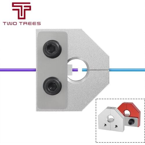 3D Printer Parts Filament Welder Connector Aluminum For Filament 1.75mm Filament Sensor PLA ABS Filament Material Ender3 PRO SKR
