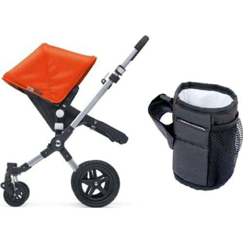 Universal Baby Stroller Cup Holder Phone Key Storage Bag Water Resistant for Baby Stroller Wheelchair Shopping Carts Trolleys