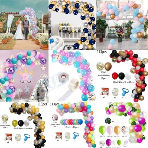 Balloon Arch Garland Kit for Wedding Birthday bachelorette Party Decorations Balloons for Girl Baby Shower Party Decor Globos