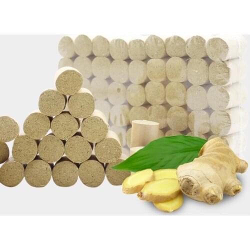 54 pcs enlarged Ginger moxibustion moxa column pure wormwood moxa stick 10 years moxibustion strip
