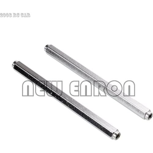 #86803 Aluminum Joint Post 74x6x4mm 2P For HPI Savage HP FLUX X XL 4.6 5.9 Silver NEW ENRON