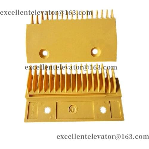 ASA00B654-L Comb Plate L158mm W94.4mm Hole Space 90mm 17T Use for LG-Sigma Escalator 1 Pack=5 Pieces