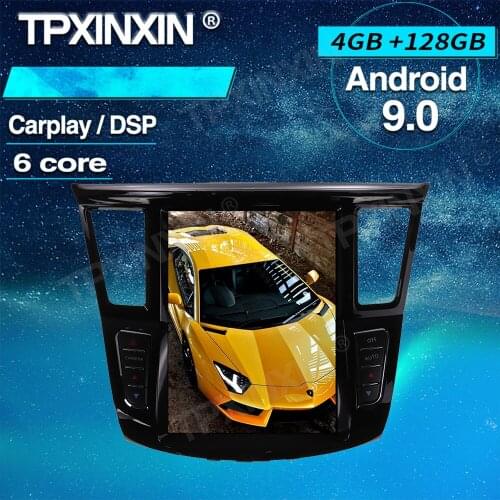 For Infiniti QX60 JX35 2012+ Tesla Style Screen Android 9.0 128G Car GPS Navigation Multimedia Autoradio Video Player Head Unit