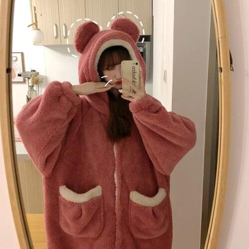 Fdfklak Women's Plush Robes