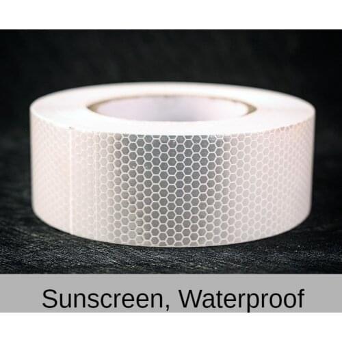 Fluorescent Car Reflective Strips Waterproof Warning Stickers Night Driving Safety Lighting Luminous Tapes