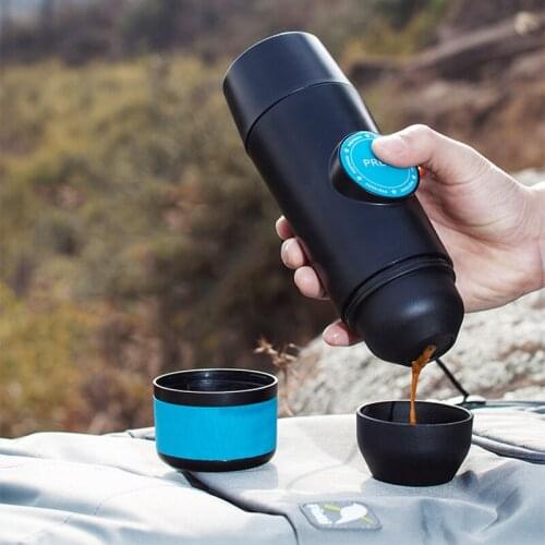 Capsule Coffee Machine Espresso 80ML Mini Coffee Machine Portable Electric Travel Home Hot Cold Extraction