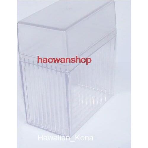 Square Gradual Color Filters Storage Box Case Container for Cokin P Series Holds 10 Transparent