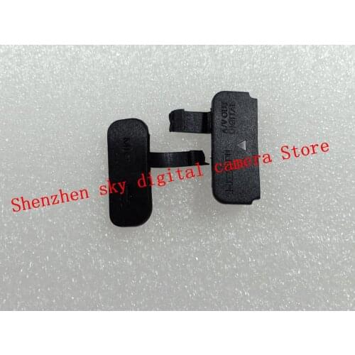 NEW USB DC VIDEO OUT Rubber Door Cover For Canon FOR EOS 750D Kiss X8i Rebel T6i / 760D Digital Camera