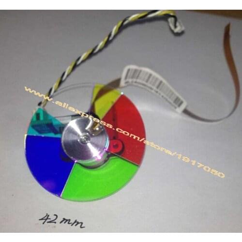 Original MW519 color wheel with housing and sensor board for BenQ projectors ,6 segements 42mm