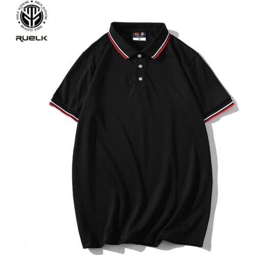 RUELK Mens Polos