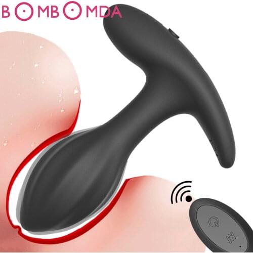 Sex Toys Anal Vibrator Prostate Massage Anus Stimulate Wireless Remote Control Butt Plug Male Masturbator Sex Products For Men